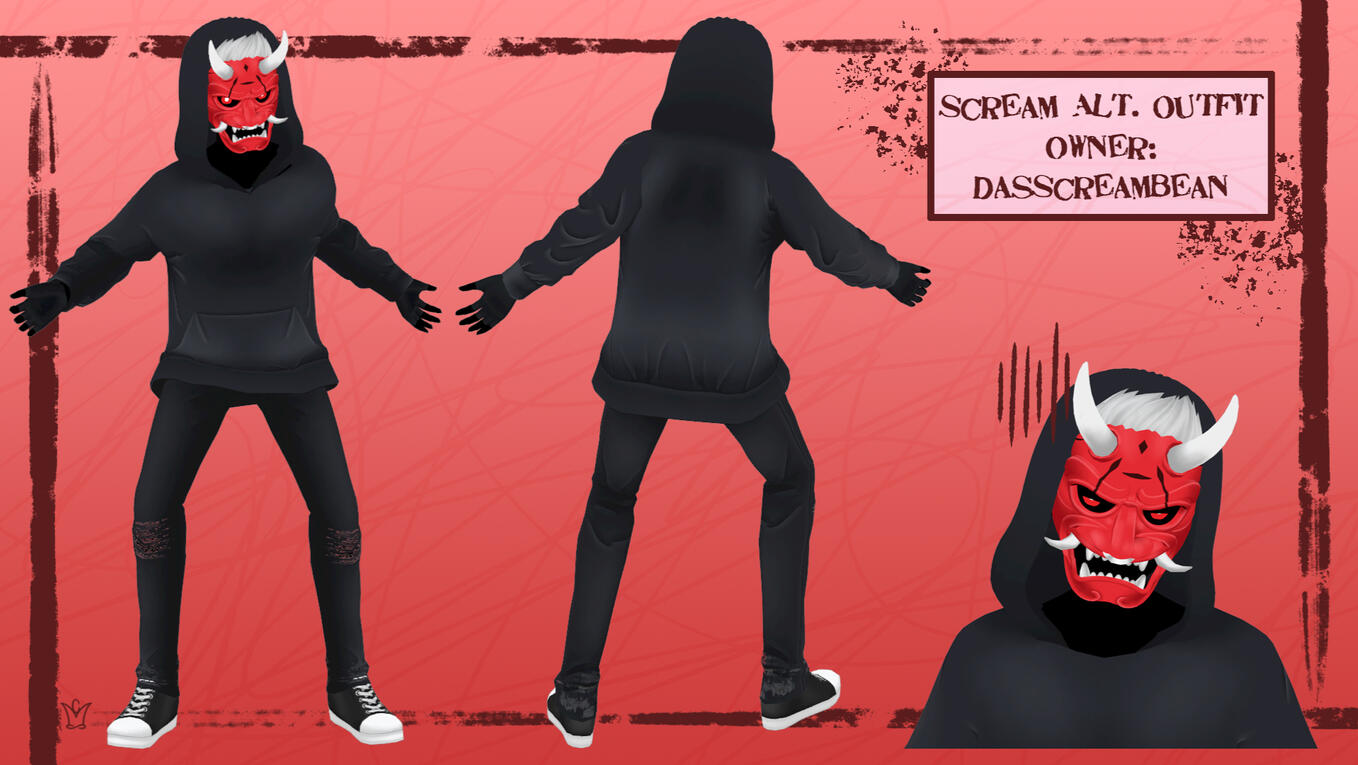 DasScreamBean Alt. Outfit